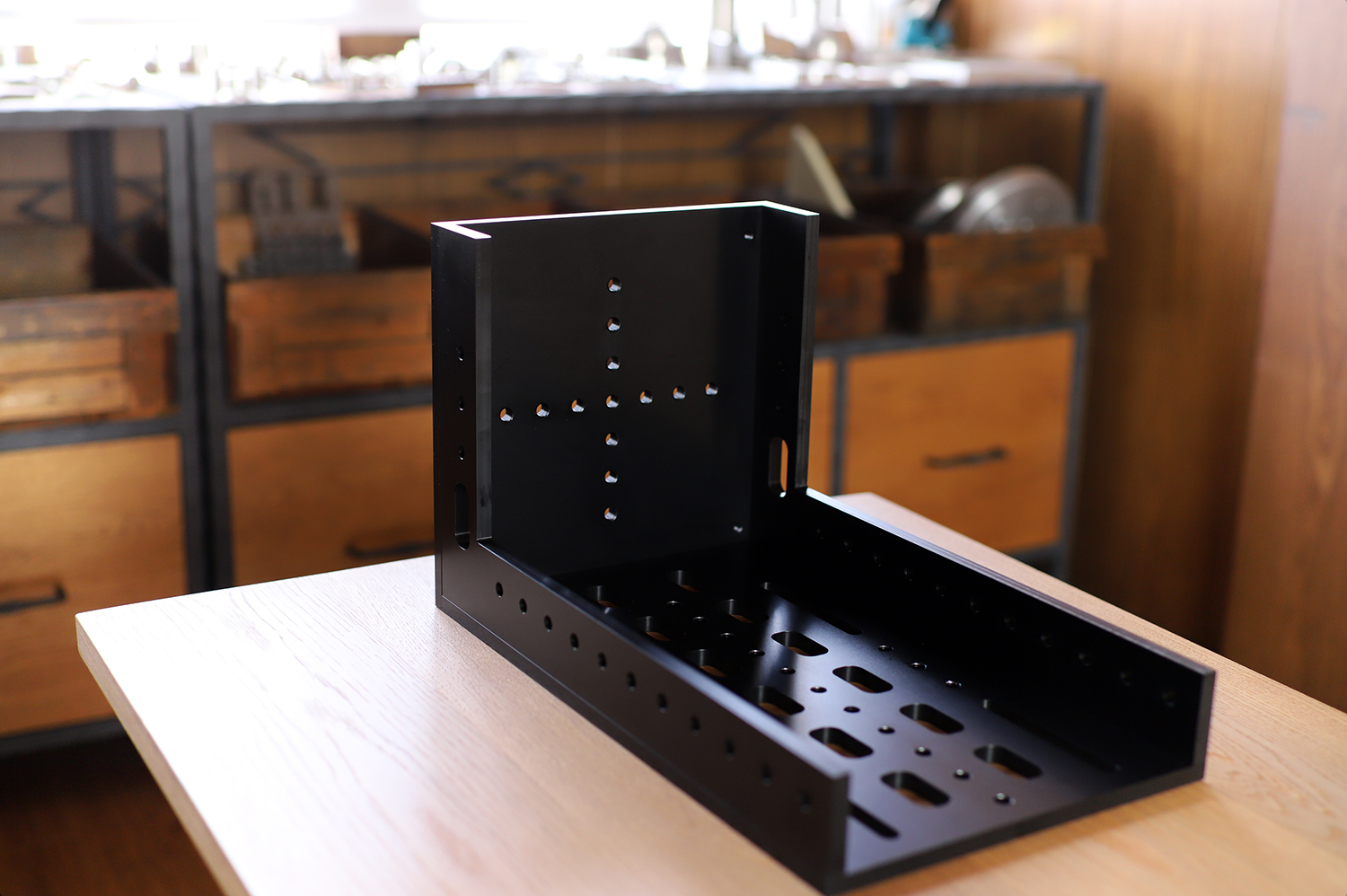 カメラリグ カメラリグ製作 カメラ部品 カメラパーツ カメラパーツ製作 アルミ加工 黒アルマイト 金属加工 野方電機