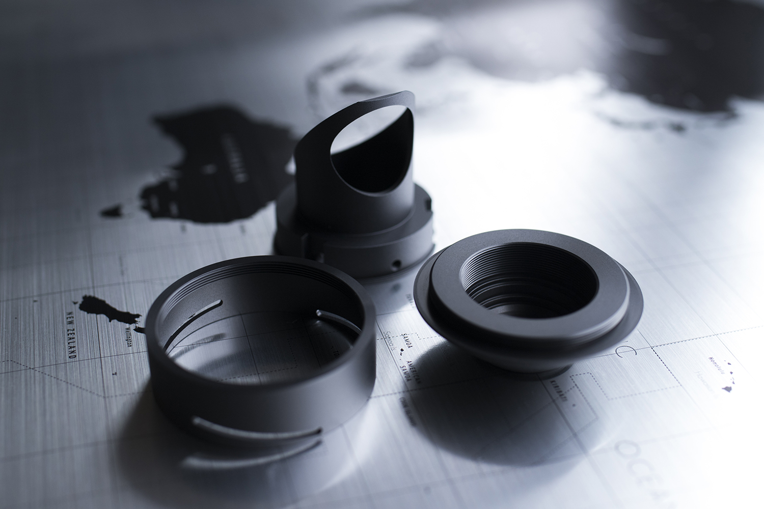 カメラ カメラ部品 カメラパーツ カメラカスタム カスタムパーツ カスタマイズ オリジナルパーツ ワンオフパーツ アルミ アルミ加工 アルミ部品 黒アルマイト サンドブラスト 金属加工 部品加工 部品製作 ものづくり 町工場 東京 中野区 野方 野方電機工業